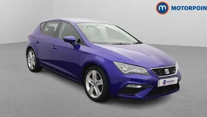 Używany Seat Leon FR 131 KM (96 kW) 2019 Niebieski Hatchback