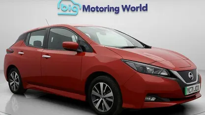 Red Used 2021 Nissan Leaf Acenta Hatchback | £8,800 (Good price)