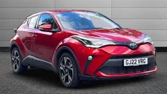 Red Used 2022 Toyota C-HR Design SUV | £20,295 (Fair price)