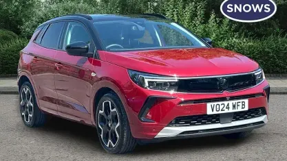 Used Vauxhall Grandland X Ultimate 131 HP (96 kW) 2024 Red SUV