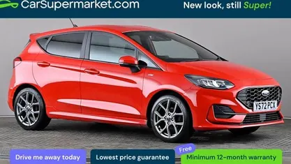 Used Ford Fiesta ST-Line 101 HP (74 kW) 2022 Red Hatchback