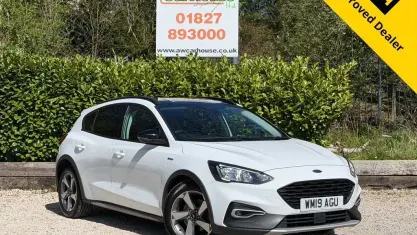 Used Ford Focus Active 125 HP (91 kW) 2019 White Hatchback