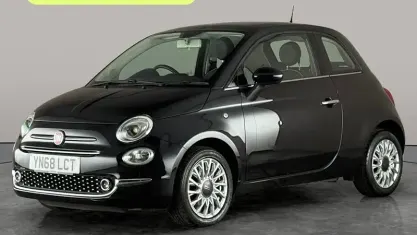 Used Fiat 500 Lounge 69 HP (50 kW) 2018 Black Hatchback
