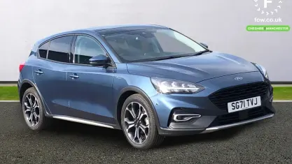 Used Ford Focus Active X 125 HP (91 kW) 2021 Blue Hatchback
