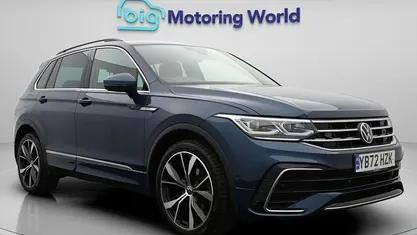 Used VW Tiguan R-line 150 HP (110 kW) 2023 Blue SUV
