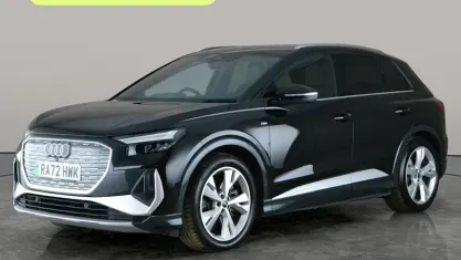 Used Audi Q4 e-tron S-Line 150 kW (204 HP) 2023 Black SUV