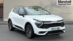 White Used 2023 Kia Sportage GT-Line S SUV | £30,690 (Fair price)