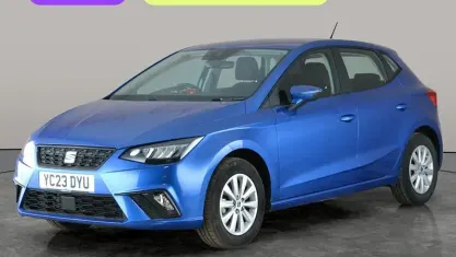 Usado Seat Ibiza SE 80 CV (58 kW) 2023 Azul Utilitario
