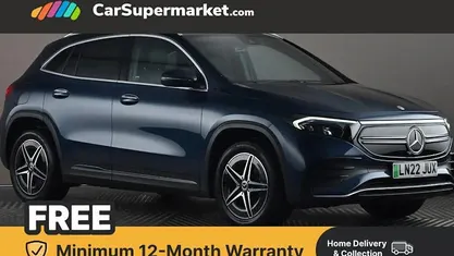 Blue Used 2022 Mercedes EQA250 AMG line SUV | £18,176 (Fair price)