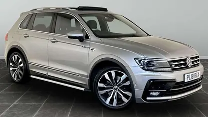 Silver Used 2018 VW Tiguan R-line SUV | £15,795 (Good price)