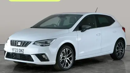 Used Seat Ibiza XCELLENCE Lux 110 HP (80 kW) 2023 White Hatchback