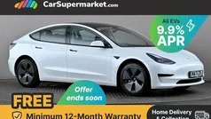 White Used 2021 Tesla Model 3 Standard Range Sedan | £18,697 (Fair price)