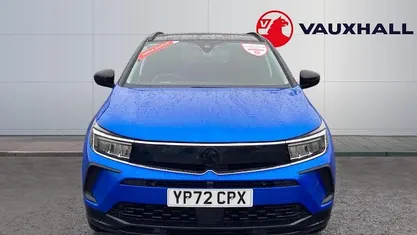 Used Vauxhall Grandland X GS Line 131 HP (96 kW) 2022 Blue SUV