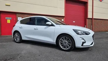 White Used 2020 Ford Focus Titanium X Hatchback | £7,999 (Fair price)