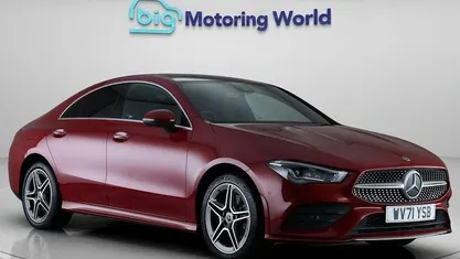 Used Mercedes CLA250e AMG line 259 HP (190 kW) 2022 Red Sedan