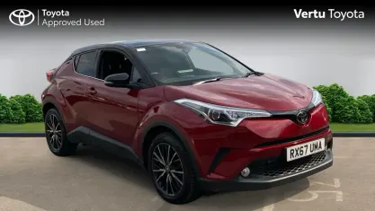 Used Toyota C-HR Edition 116 HP (85 kW) 2017 Red SUV