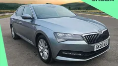 Grey Used 2020 Skoda Superb SE Technology Hatchback | £14,000 (Fair price)