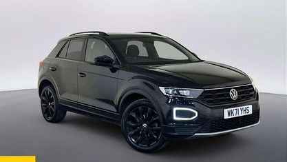 Begagnad VW T-Roc Black Edition 110 HK (80 kW) 2021 Svart SUV