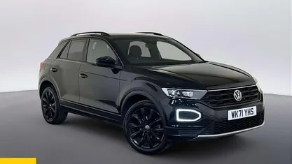 Used VW T-Roc Black Edition 110 HP (80 kW) 2021 SUV
