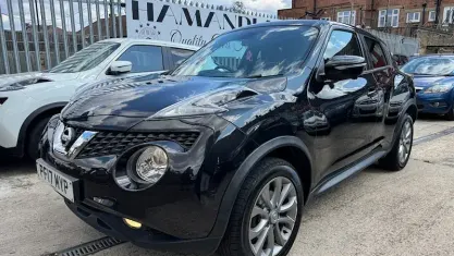 Used Nissan Juke Tekna 117 HP (86 kW) 2017 Black SUV