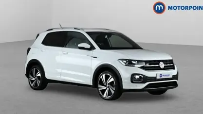 Used VW T-Cross R-line 116 HP (85 kW) 2020 White SUV