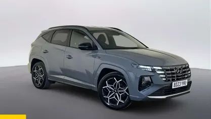 Usado Hyundai Tucson N Line 265 CV (194 kW) 2023 Gris SUV