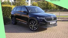 Black magic pearl effect Used 2023 Skoda Kodiaq SportLine SUV | £29,696 (Fair price)