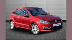 Red Used 2015 VW Polo SE Hatchback | £8,795 (Fair price)