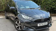 Black Used 2024 Toyota Yaris Hybrid Design Hatchback | £20,499 (Fair price)