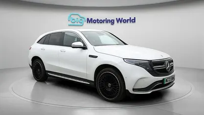 White Used 2022 Mercedes EQC400 AMG line SUV | £27,900 (Fair price)