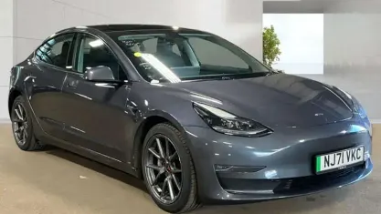 Used Tesla Model 3 Long Range AWD 366 kW (498 HP) 2021 Grey Sedan