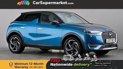 Blue Used 2022 DS Automobiles DS3 Rivoli Hatchback | £14,897 (Fair price)