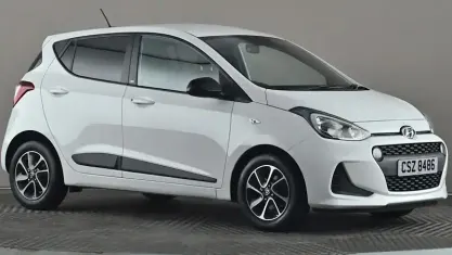 Begagnad Hyundai i10 GO! 67 HK (49 kW) 2018 Vit Halvkombi