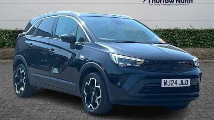 Used Vauxhall Crossland Ultimate 110 HP (80 kW) 2024 Black SUV