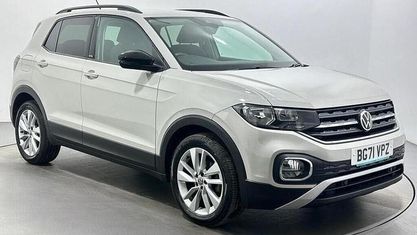 Usado VW T-Cross Active 110 HP (80 kW) 2021 Cinzento SUV