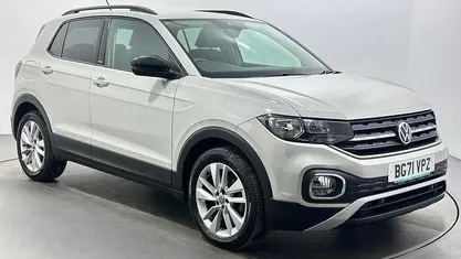 Used VW T-Cross Active 110 HP (80 kW) 2021 Grey SUV