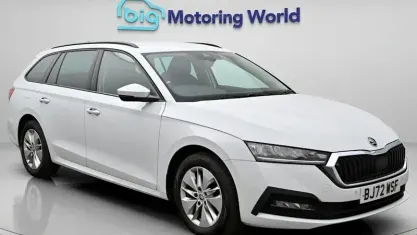 Begagnad Skoda Octavia SE Technology 110 HK (80 kW) 2022 Vit Kombi