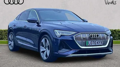 Used 2022 Audi e-tron Sportback S-Line SUV | £23,487 (Fair price)