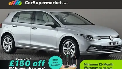 Used VW Golf VIII Life 131 HP (96 kW) 2023 Silver Hatchback