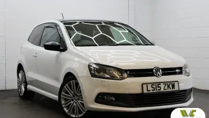Used VW Polo BlueGT 150 HP (110 kW) 2015 White Hatchback