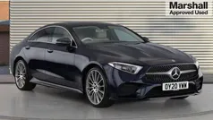 Blue Used 2020 Mercedes CLS450 AMG line Coupe | £26,984