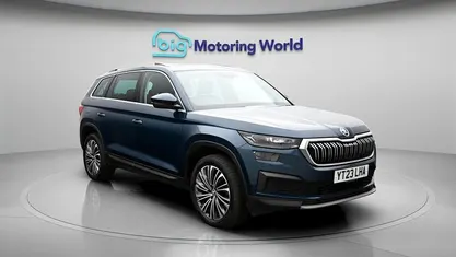 Used Skoda Kodiaq SE L Executive 150 HP (110 kW) 2023 Blue SUV