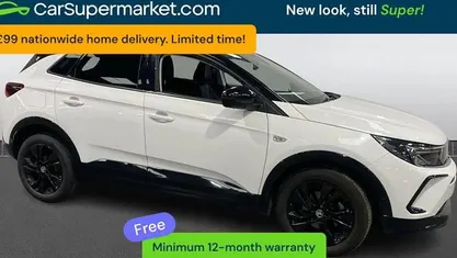 Used Vauxhall Grandland X 131 HP (96 kW) 2023 White SUV