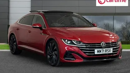 Used VW Arteon R-line 190 HP (139 kW) 2022 Red Hatchback