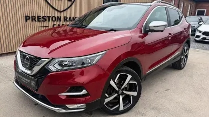Used Nissan Qashqai Tekna+ 116 HP (85 kW) 2017 Red SUV