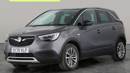 Used Vauxhall Crossland X 83 HP (61 kW) 2020 Grey SUV