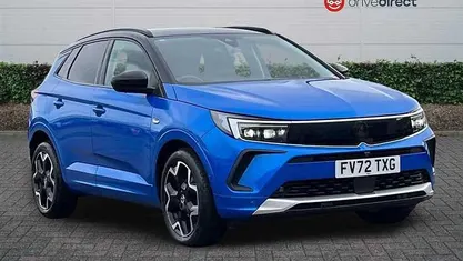 Used Vauxhall Grandland X Ultimate 131 HP (96 kW) 2023 Blue SUV