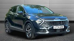 Phantom black Used 2024 Kia Sportage 2 SUV | £25,595 (Fair price)