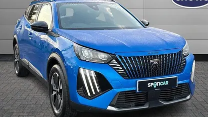 Blue Used 2024 Peugeot 2008 Allure SUV | £17,645 (Fair price)