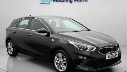 Used Kia Ceed 136 HP (100 kW) 2021 Black Hatchback